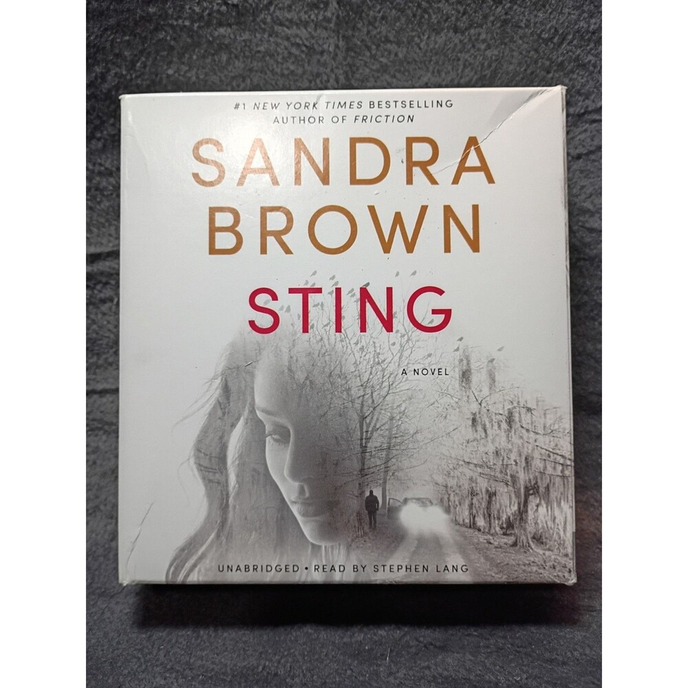 Sandra Brown Sting Audiobook Brilliance Unabridged 10 CDs